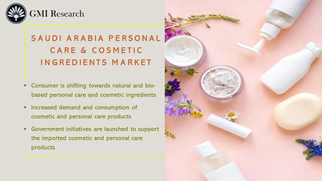 Saudi Arabia Personal Care Cosmetic Ingredients Market