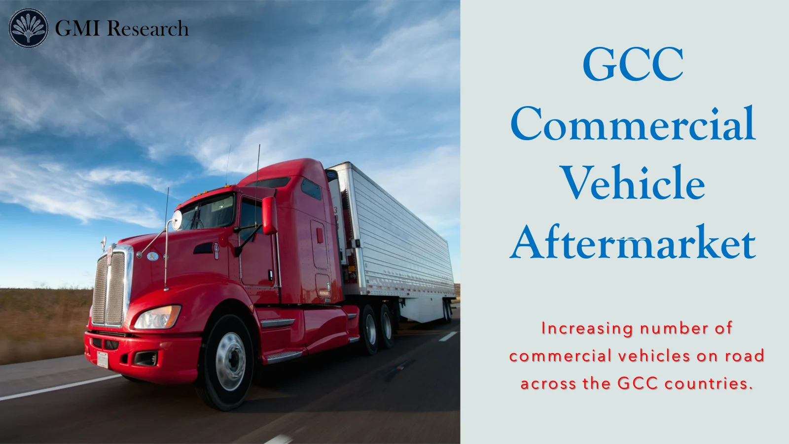 GCC Commercial Vehicle Aftermarket Market